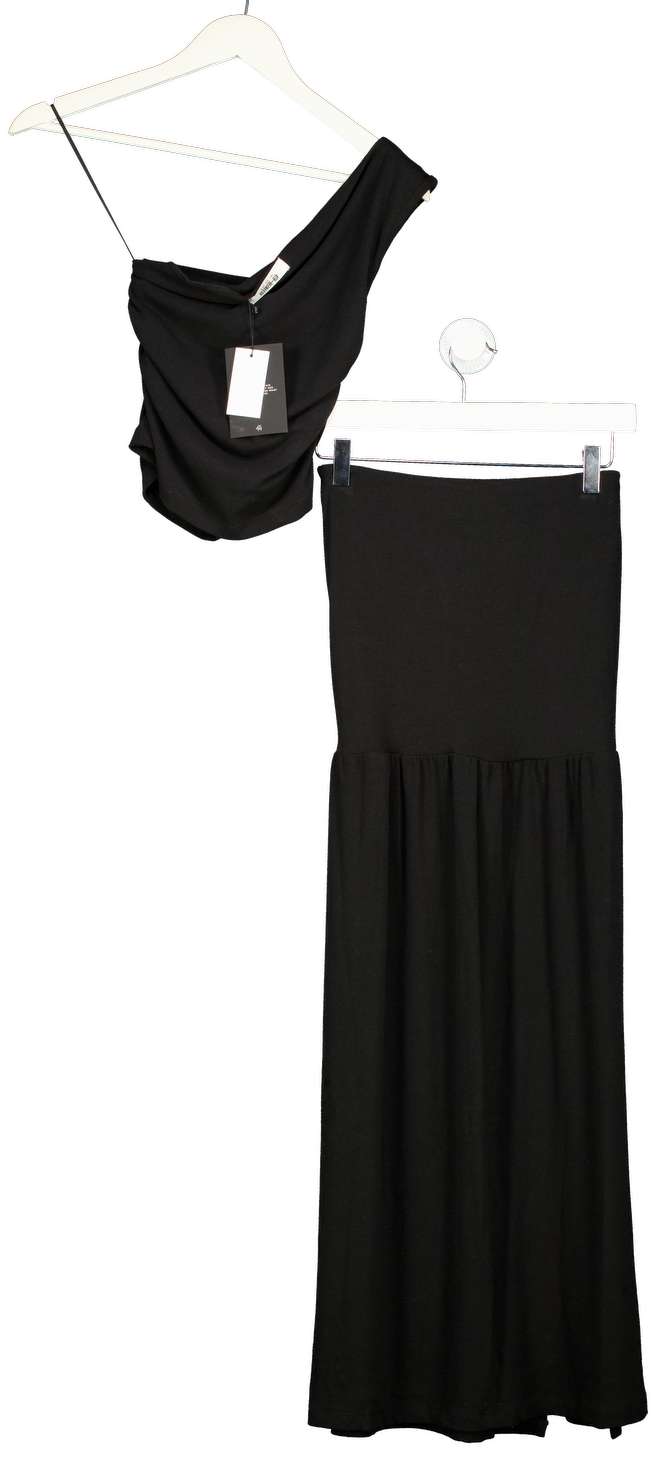 4th & Reckless 2-Piece Black Mai Skirt & top set UK 6