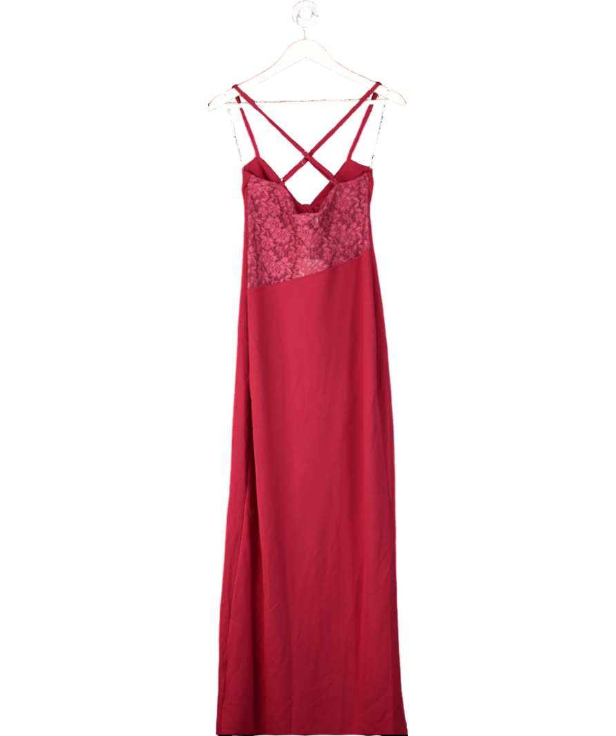 Peppermayo Red Heartbreaker Maxi Dress UK 8