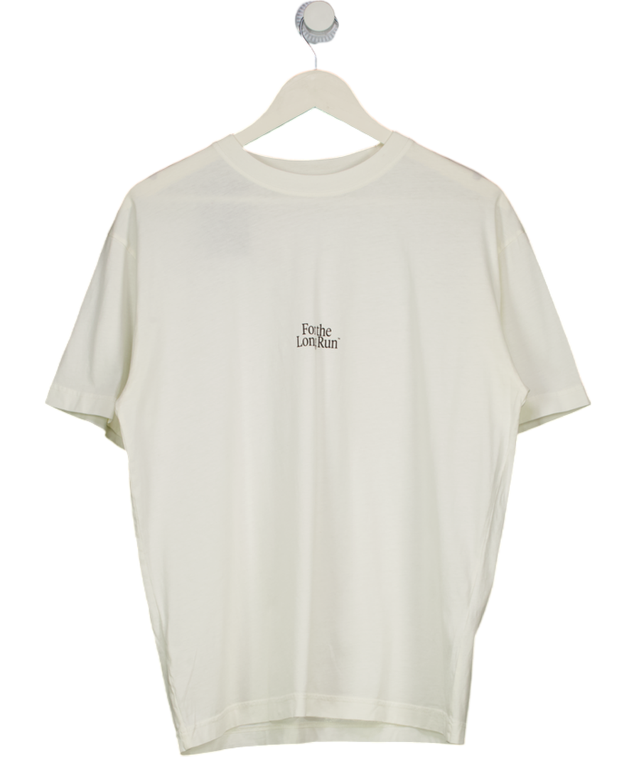 Puresport White For The Long Run Boxy Tshirt UK S