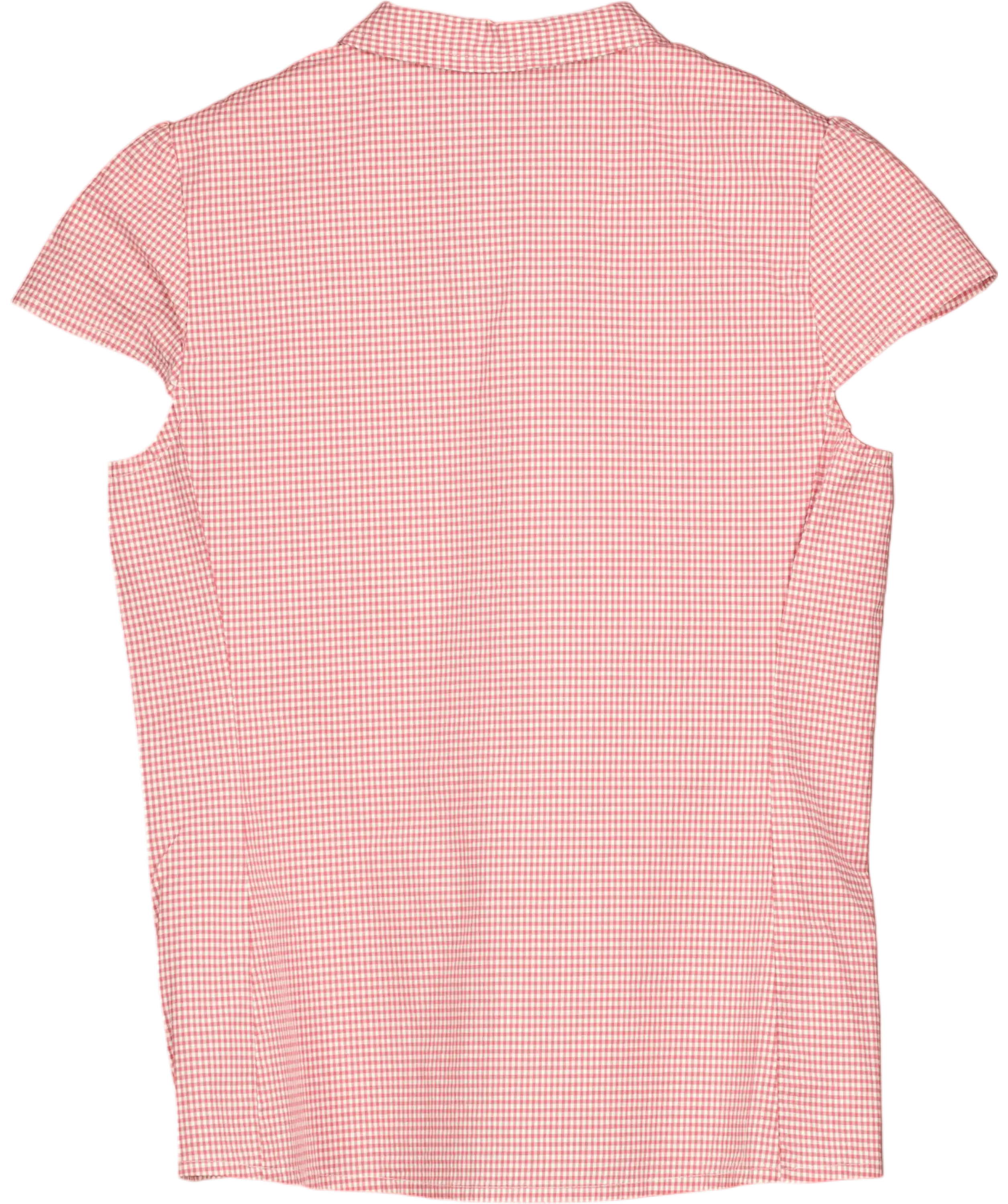Brandy Melville Red Rue Plaid Top UK M