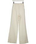 BOA Cream Tailored Straight Leg High Waist Trousers UK XS