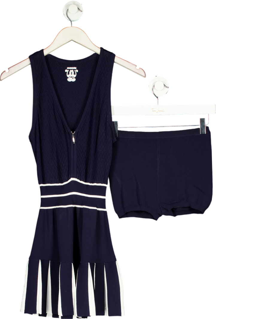 WISKII Blue Mini Dress With Shorts UK S