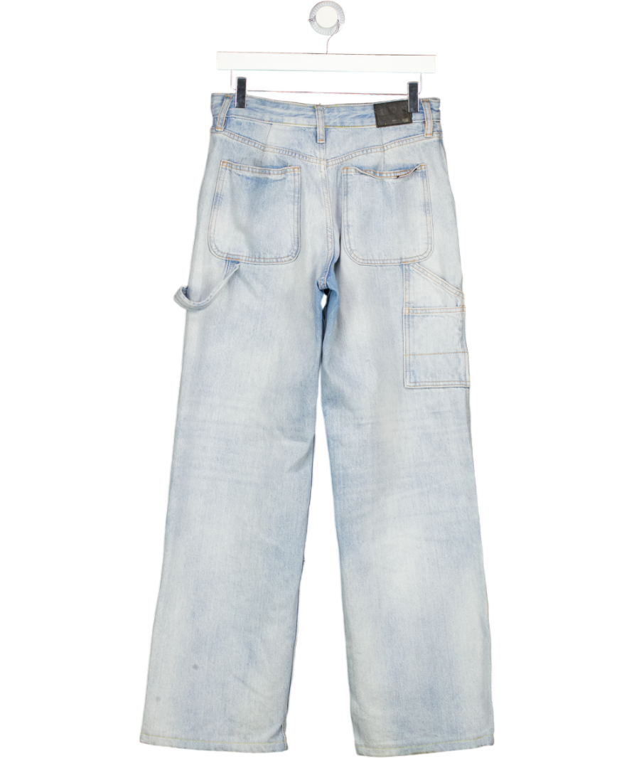 SUPERDRY Blue Mid Rise Denim Carpenter Jeans L32 W28