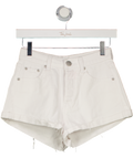 SUPERDOWN White Denim Shorts W25