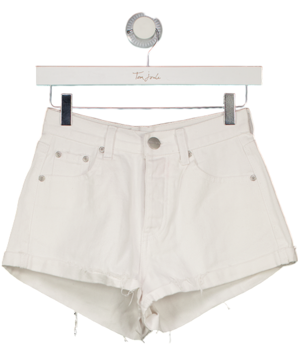 SUPERDOWN White Denim Shorts W25