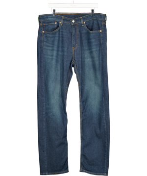 LEVI'S 505 Dark Blue Straight Leg Jeans W36