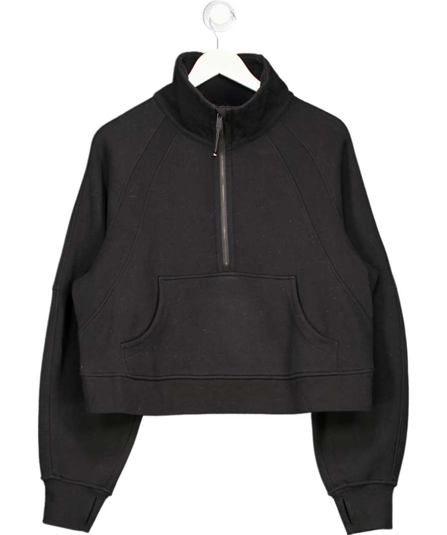 Lululemon Black 1/2 Zip Sweatshirt UK M/L
