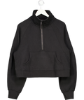 Lululemon Black 1/2 Zip Sweatshirt UK M/L