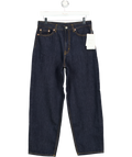 COS Dark Blue Arch Tapered High Rise Ankle Jeans W28