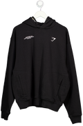 gymshark Black Conditioning Club Hoodie UK M