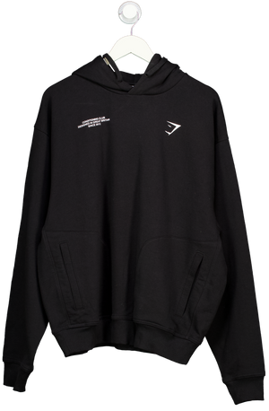 gymshark Black Conditioning Club Hoodie UK M
