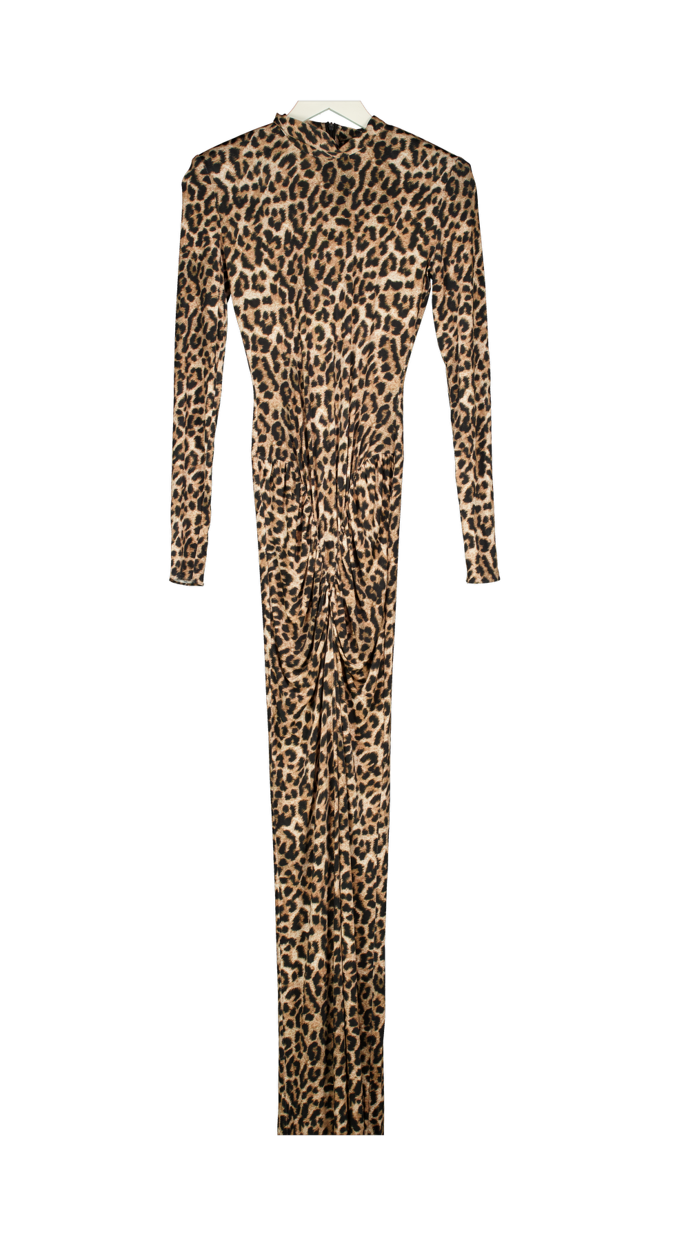 THE NEW ARRIVALS Brown By Ilkyaz Ozel Shakti Leopard Maxi Dress UK 8