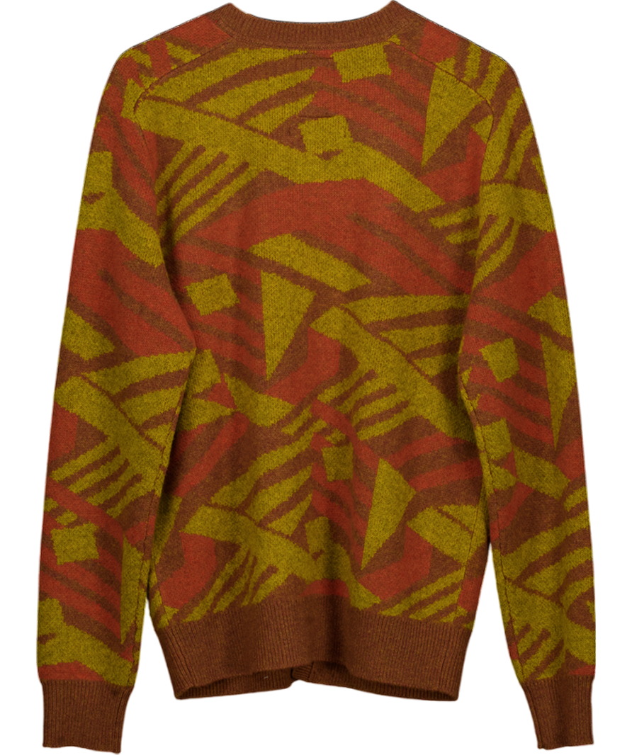 AUBIN & WILLS Multicoloured Blake Cashmere Blend Cardigan UK M