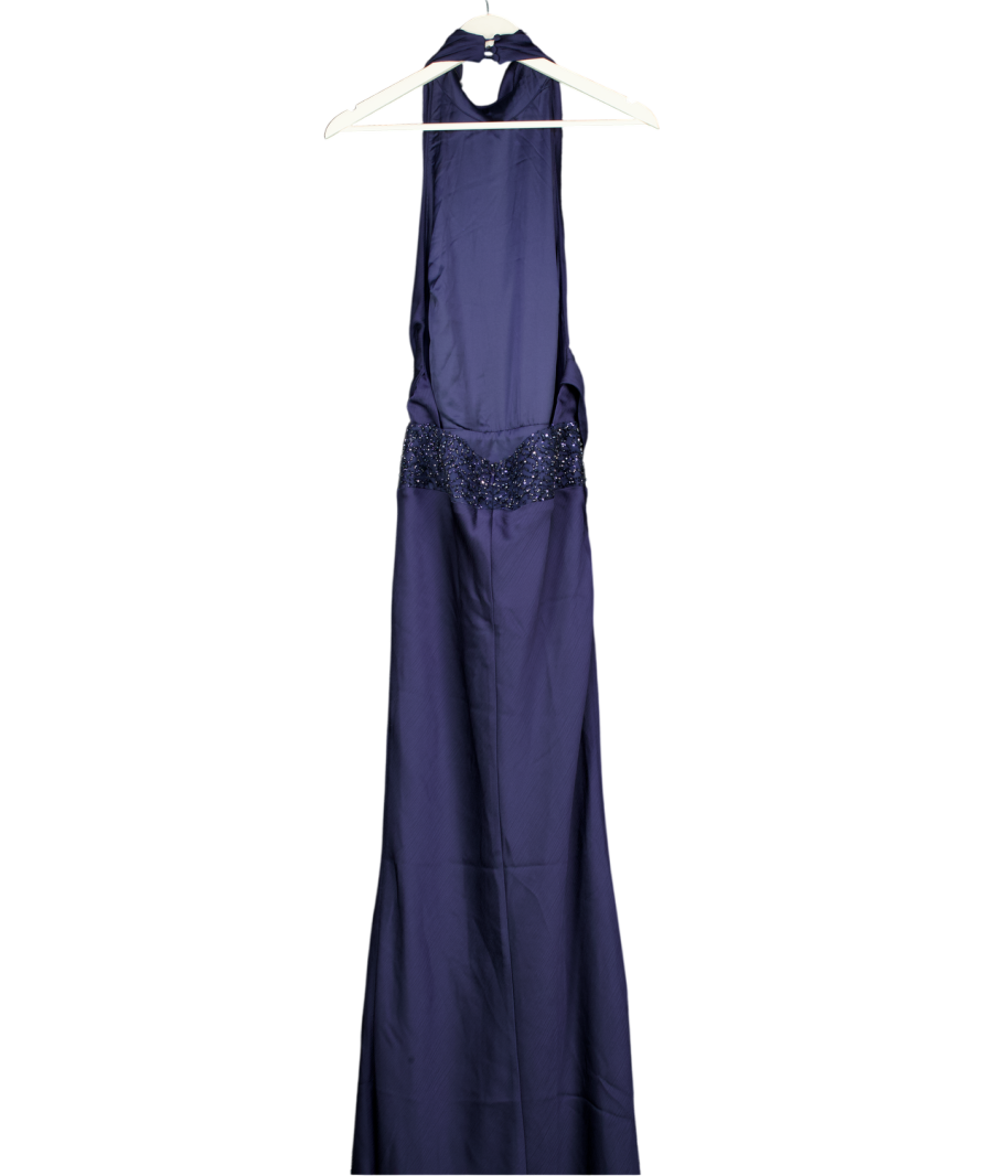 Babyboo Armelle Maxi Dress - Navy Blue UK XS