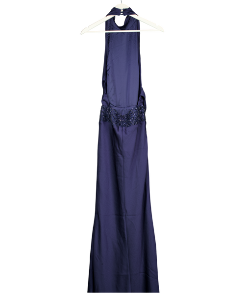 Babyboo Armelle Maxi Dress - Navy Blue UK XS