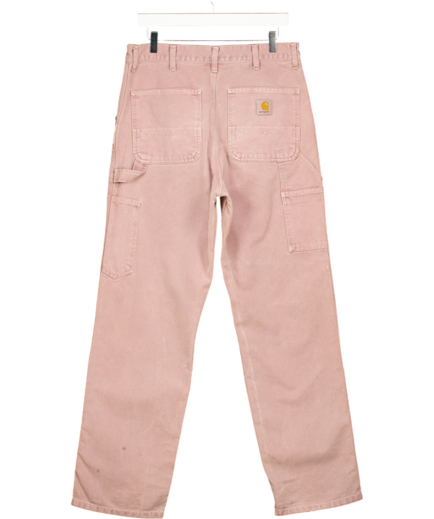 CARHARTT Brandon Loose Fit Single Knee Jeans In Dusty Pink L32 W31