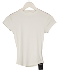 River Island White Short Sleeve Baby Tee UK S
