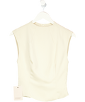 ODDMUSE Cream Sleeveless Top UK S