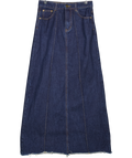 DISSH Blue Denin Maxi Skirt UK 8