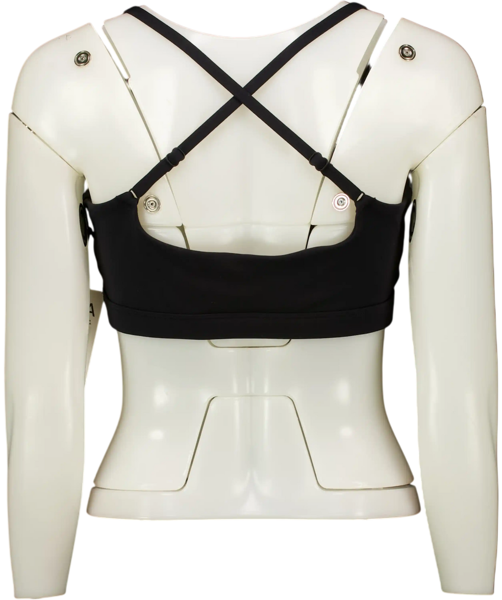TALA Black Softset Cross Back Sports Bra UK XL