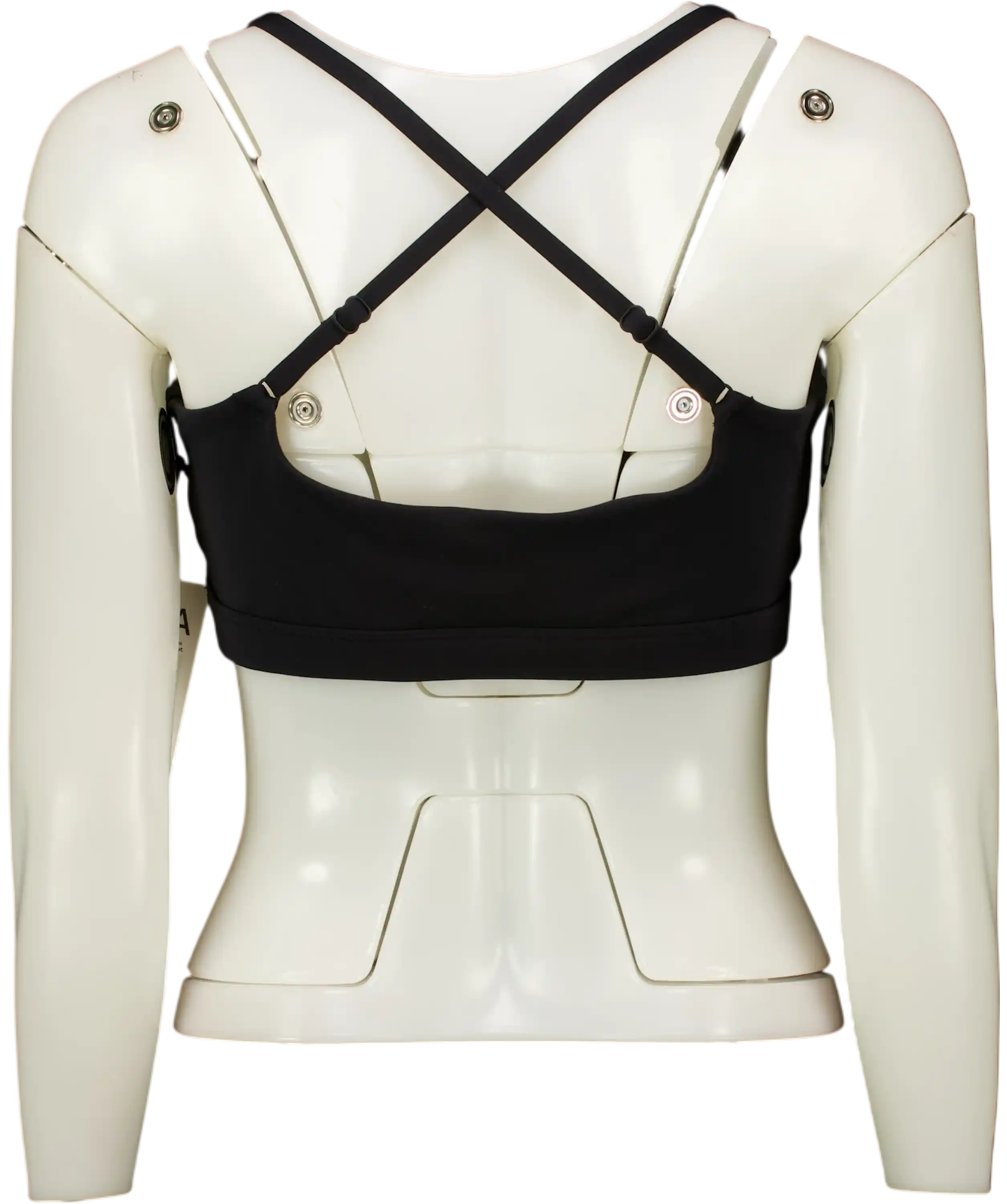 TALA Black Softset Cross Back Sports Bra UK XL