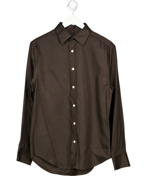 ZARA Black Relaxed Fit Shirt UK S