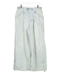 FREE PEOPLE Blue We The Free La Vida Pull-on Jeans UK M