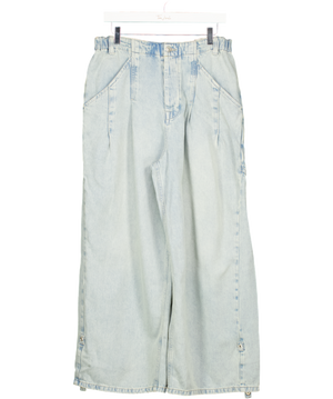 FREE PEOPLE Blue We The Free La Vida Pull-on Jeans UK M