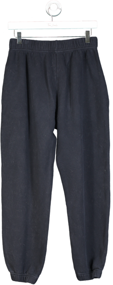 Raey Blue Elasticated-waist Cotton-blend Track Pants UK 8