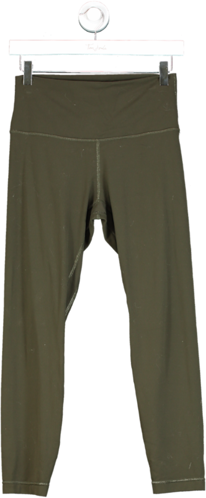 Lululemon Align High Rise Leggings In Legacy Green UK 12
