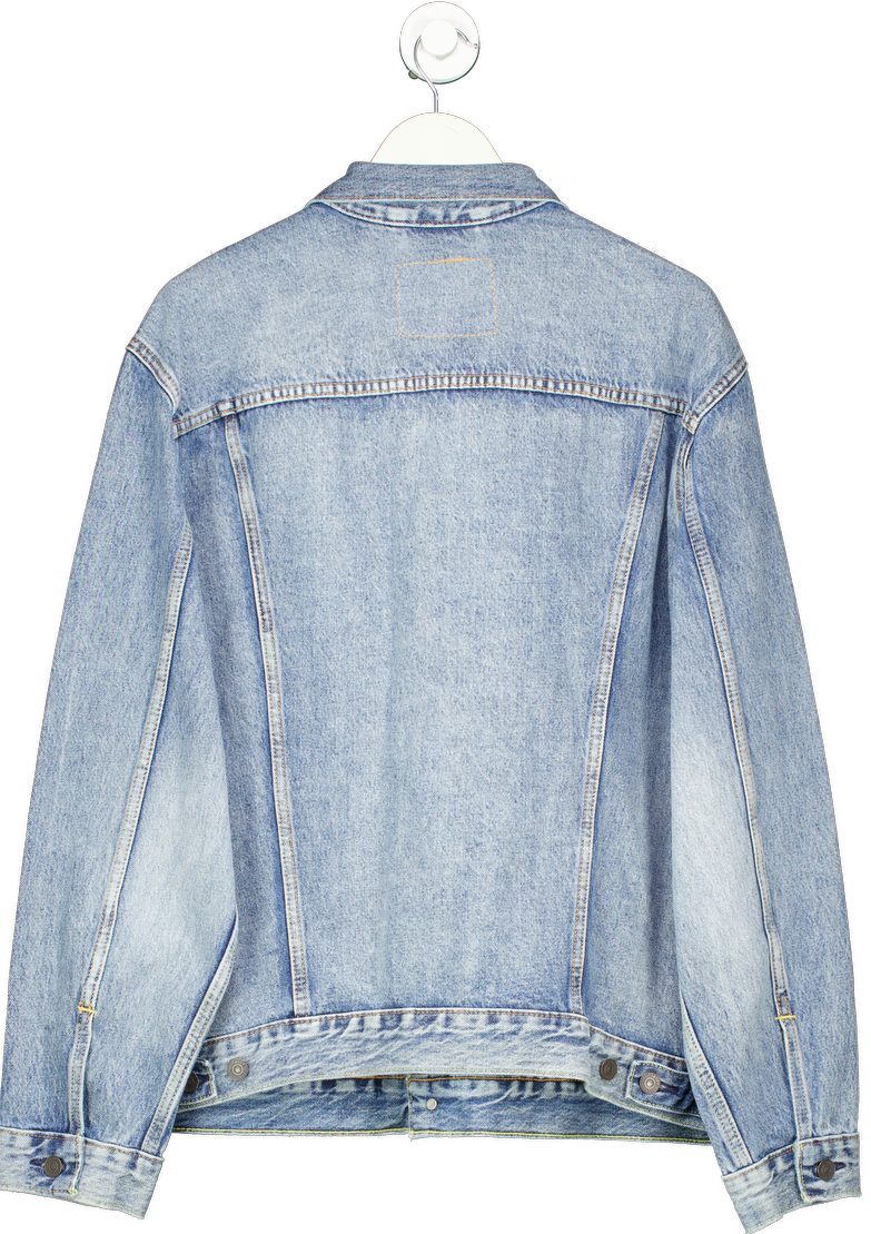 levis Blue Trucker Denim Jacket UK XL