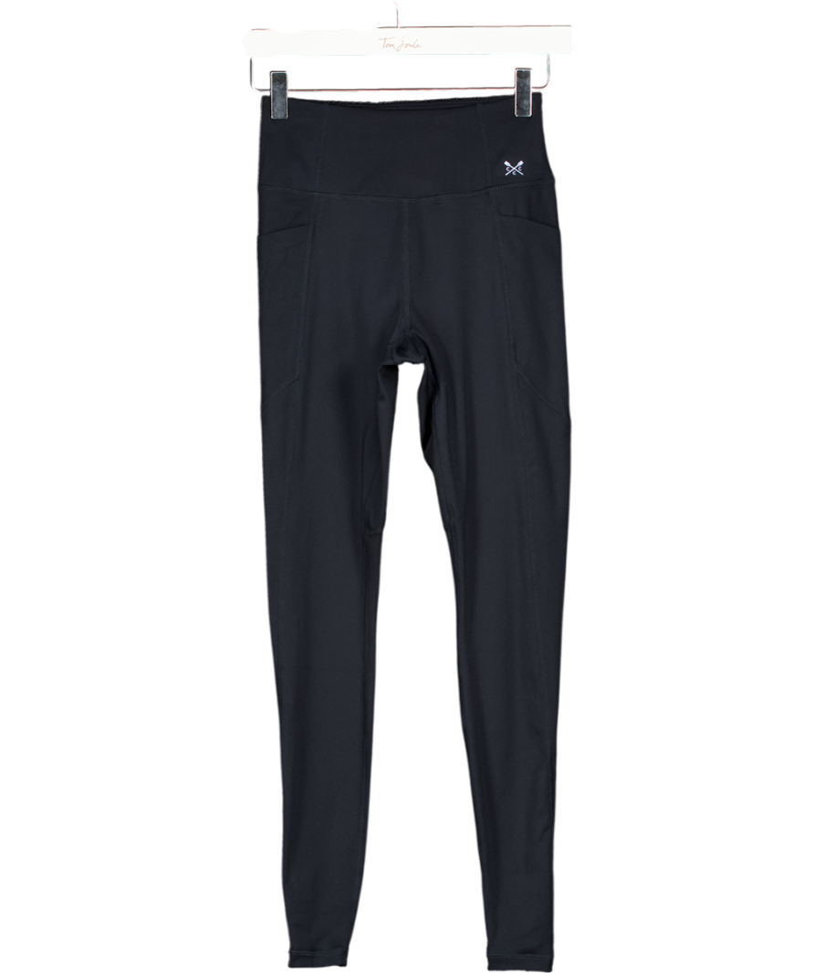 CREW Activewear Leggings In Navy Blue UK XS