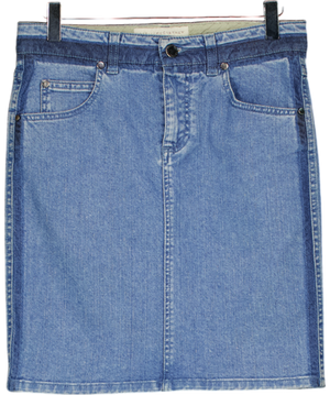 STELLA MCCARTNEY Blue Denim Mini Skirt UK 8