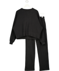 WAT. THE BRAND Core Crewneck Sweatshirt & Black Joggers UK S