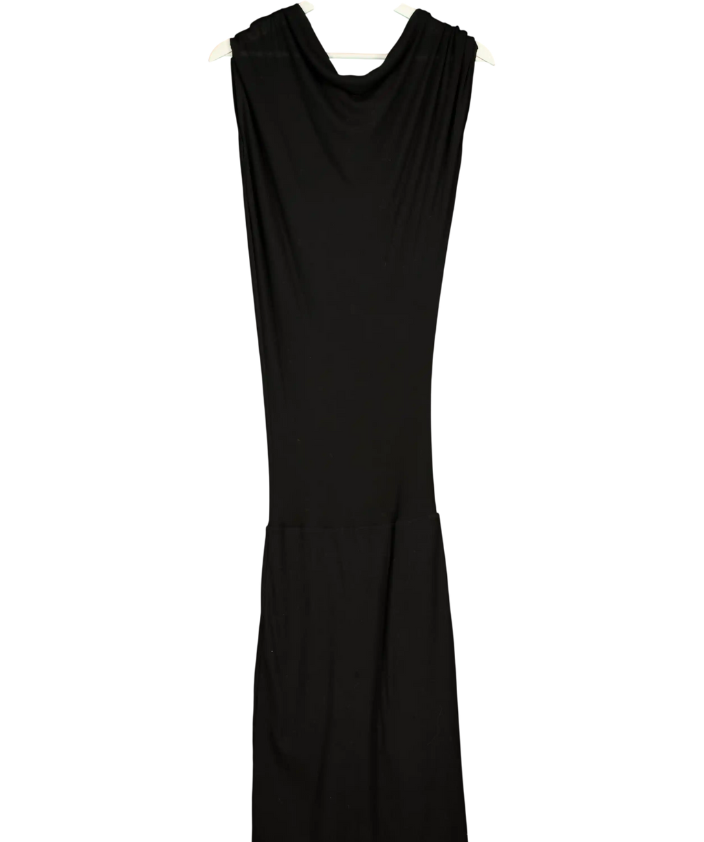 Saumple study symp Black Maxi Dress UK S