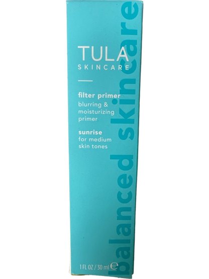 TULA Skincare Face Filter Blurring and Moisturizing Primer for Medium Skin Tones 1 fl. oz.