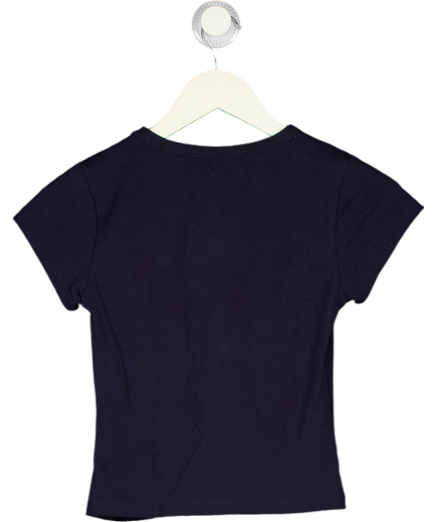 WHITE FOX Navy Blue Logo Tee UK XS