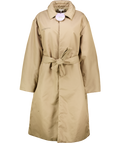 PANGAIA Brown Flower-warmth Trench Coat UK L