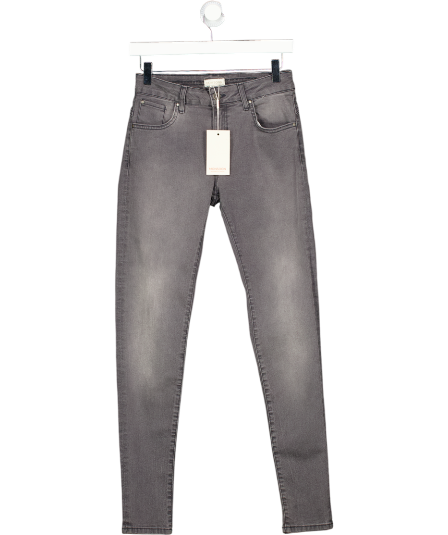 Monsoon Grey Skinny Jeans UK 8