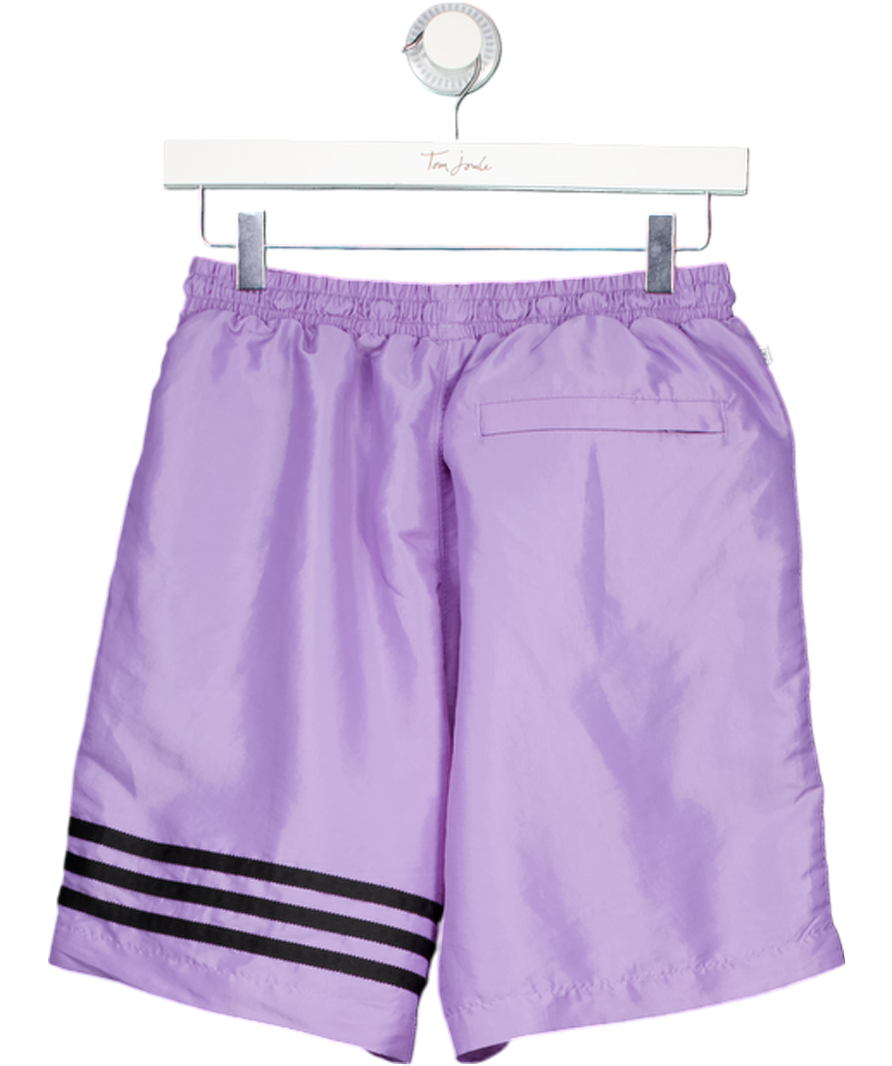 Adidas Purple Performance Gym Shorts UK S