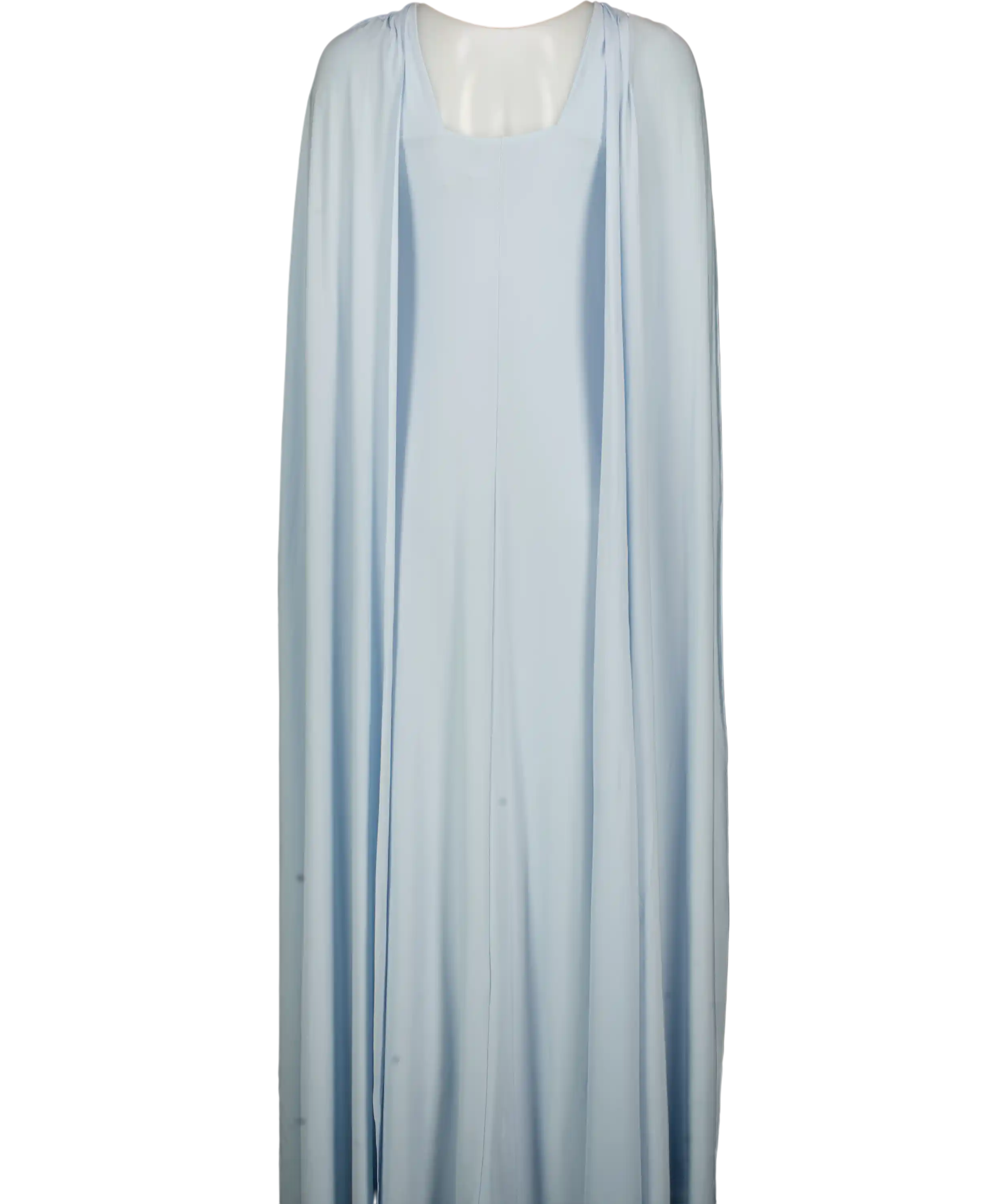 CLUB L  London Powder Blue Multiway Infinity Cape Sleeve Maxi Dress UK 6