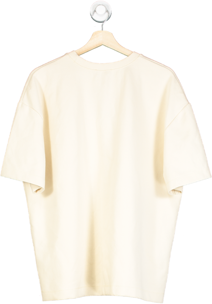 ZARA Cream Oversized Tee UK M