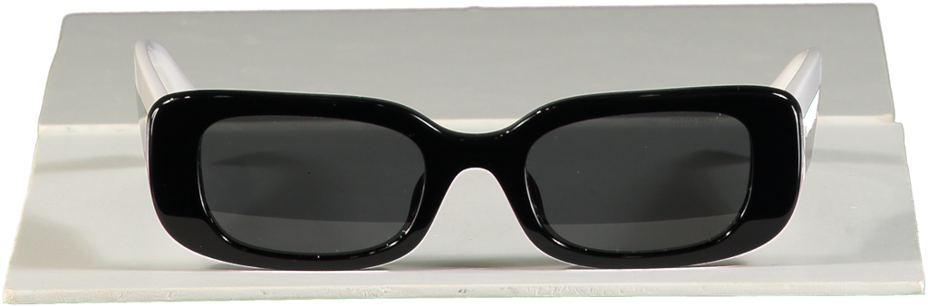Miu Miu Black Smu 08y Contrast Sunglasses