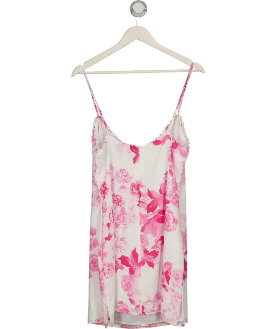 WHITE FOX White That One Friend Mini Dress Rose Bouquet UK XL