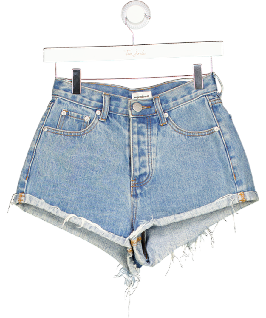 SUPERDOWN Blue Denim Shorts W25