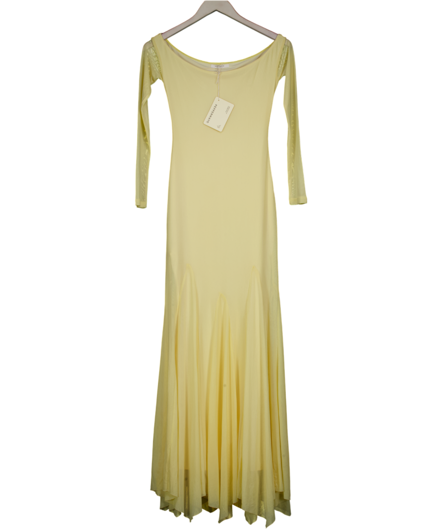 Peppermayo  Yellow Maribel Maxi Dress UK L