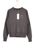 7 DAYS ACTIVE Grey Premium 100% Cotton Monday Relaxed Fit Sweatshirt UK XS/S