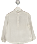 Tartine et Chocolat White Linen Mao Collar 3 Years