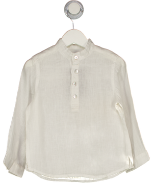 Tartine et Chocolat White Linen Mao Collar 3 Years