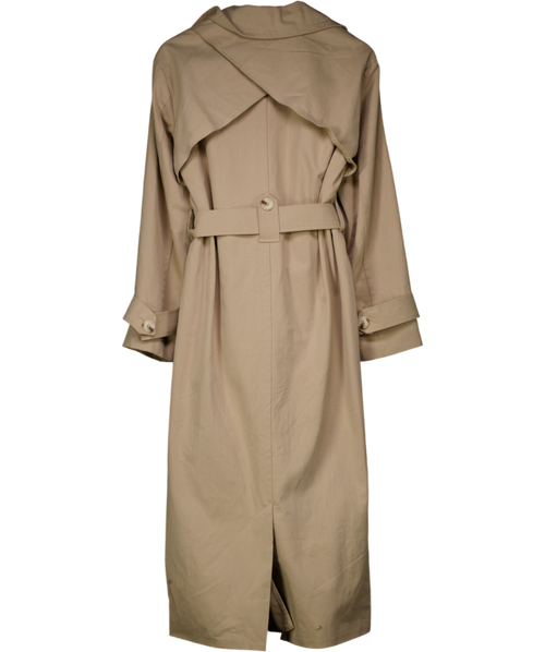 4th & Reckless Beige Tailored Trench Coat UK 10